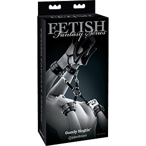 Cătușe Legat Mâini Și Picioare Negru Thumb 3