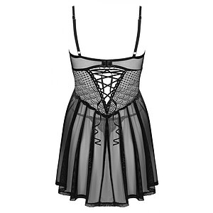 Babydoll Obsessive Chemeris Negru XS-S Thumb 3