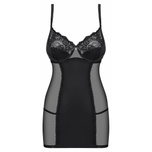 Chemise Obsessive Amallie Negru 2XL Thumb 2