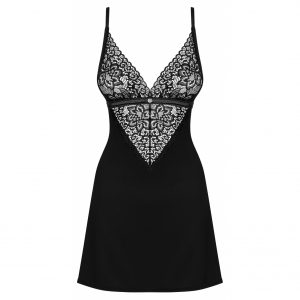 Chemise Obsessive Cecilla Negru S-M Thumb 2