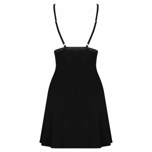 Chemise Obsessive Cecilla Negru S-M Thumb 3