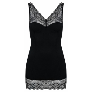 Chemise Obsessive Miamor Negru L-XL Thumb 2