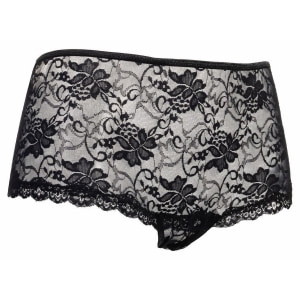 Chilot Amorable Open Back Charlotte Negru S-L Thumb 4