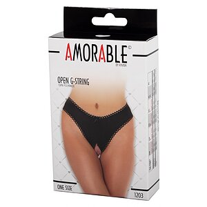 Chilot Amorable Open Melanie Negru S-L Thumb 4