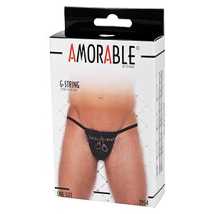 Chilot Amorable Sebastian Thong Negru S-L Thumb 4