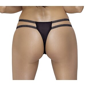 Chilot Decupat Cottelli Collection Agatha Negru M-L Thumb 2