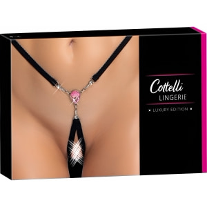 Chilot Cottelli Collection Senzualitate Decupată Negru S-L Thumb 6