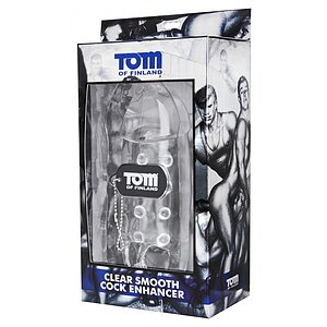 Clear Smooth Penis Enhancer Transparent Thumb 1