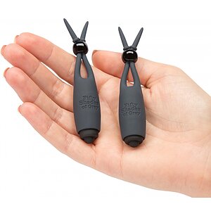 Cleme Sfârcuri Sweet Love Vibrating Negru Thumb 5