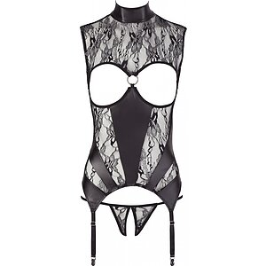 Corset Abierta Fina Leilani Negru L Thumb 2