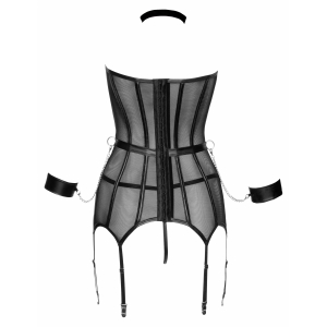 Corset Cottelli Collection Avery Negru L Thumb 4