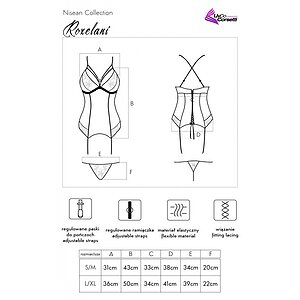 Corset LivCo Roxelani Negru S-M Thumb 4