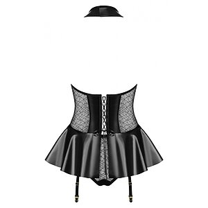 Corset Obsessive 859-COR Negru L-XL Thumb 4