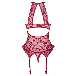 Corset Obsessive Ivetta Roșu S-M Thumb 3