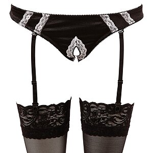 Costum Emmalyn Menajeră Cottelli Collection Negru M Thumb 4