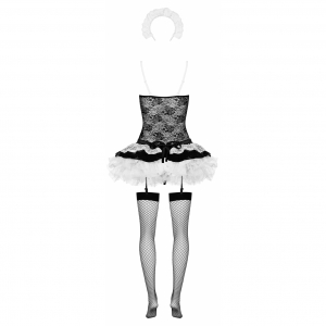 Costum Obsessive Housemaid Negru L-XL Thumb 3