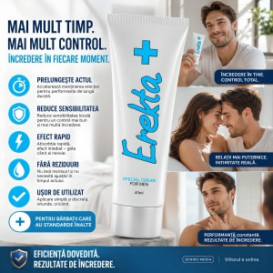 Cremă Ejaculare Precoce Erekta Plus 40ml Thumb 1