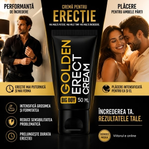 Cremă Erecție Big Boy Golden Erect 50ml Thumb 3