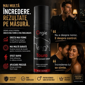 Cremă Erecție Puternică Touro 15ml Thumb 1