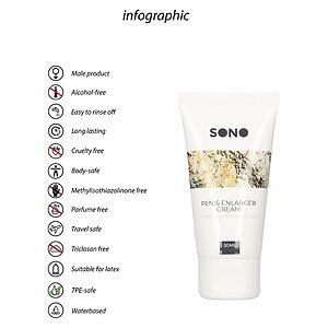 Cremă Mărire Penis Enlarger Sono 50ml Thumb 3