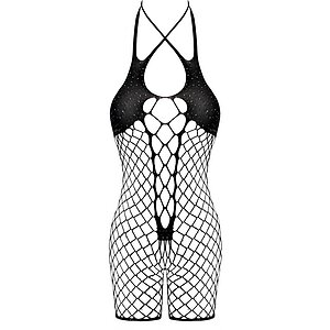 Body Cottelli Collection Secret Negru S-L Thumb 2