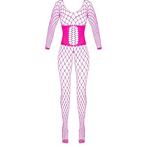 Crotchless Catsuit Cottelli Collection Touch Roz S-L Thumb 3