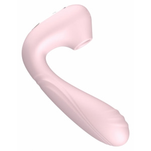 Crushious Pookie Stimulator cu Dublă Stimulare, Reîncărcabil Roz Thumb 4