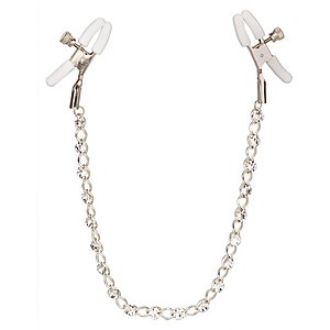 Cleme Sfârcuri Crystal Chain Argintiu