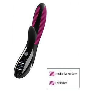 Vibrator Daring Danny E-Stim Negru Thumb 2