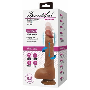 Debra Wilks 25cm Rotativ cu Vibrații și Ventuză Thumb 13