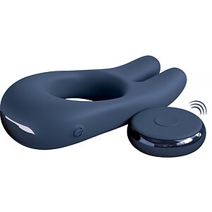 Deimos Albastru JimmyJane - Inel 2 Motoare, 7 Moduri Thumb 2