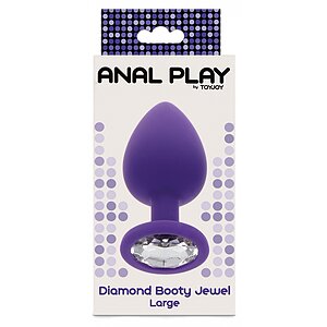 Plug Anal Diamond Jewel Large Mov Thumb 2