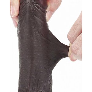 Dildo 17.5cm Sliding Skin Dual Layer Maro Thumb 7