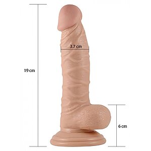 Real Extreme 19cm Cu Ventuză Thumb 3