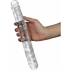 Dildo Dublu 30cm Flawless Transparent Thumb 1
