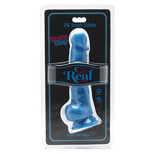 Dildo Happy Penis 19cm Albastru Thumb 1