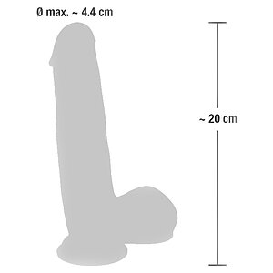 Dildo Medical Silicone 20cm Thumb 6
