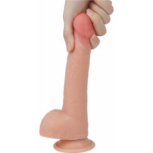 Dildo Realistic 20cm Dual-Layered Thumb 7