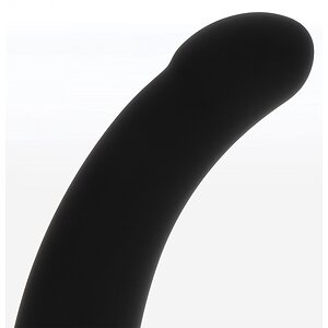 Dildo Strap-On Dong Medium Negru Thumb 3
