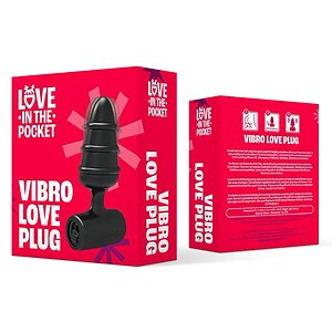 Dop Anal Cu Vibrații Love in the Pocket Negru Thumb 9