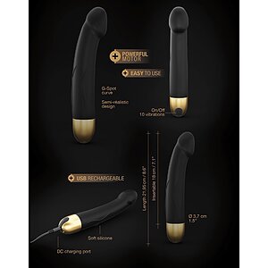 Vibrator Dorcel Real Vibration M 2.0 Negru Thumb 4