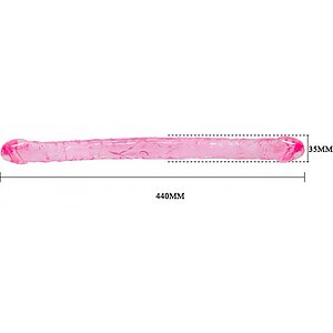 Dildo Dublu Băile Roz Thumb 4