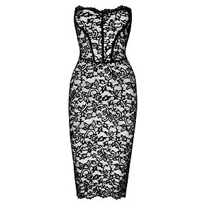Rochie Noir Handmade Brenda Negru M Thumb 2
