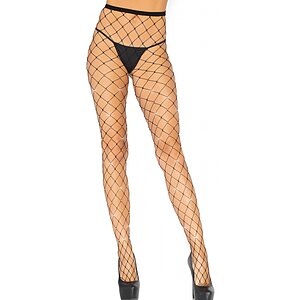 Dresuri Leg Avenue Rhinestone Plasă Negru