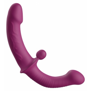 Vibrator Dual Punctul G — 10 Moduri, 2 Motoare, Reîncărcabil Mov Thumb 4