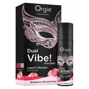 Dual Vibe Gel Vibrant Căpșuni Gin Tonic