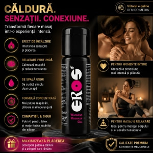 Eros Gel Masaj Încălzitor 100 ml — Efect Cald Thumb 1