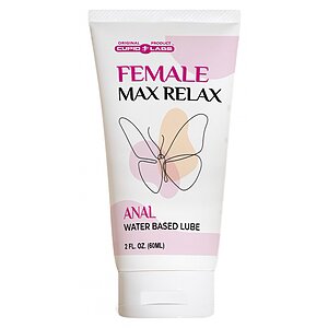Female Max Relax Water Based Anal Lubricant