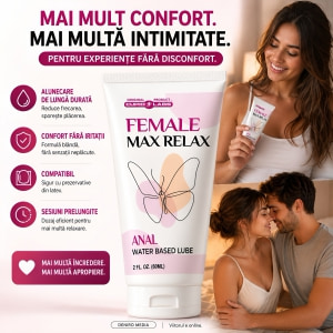 Female Max Relax Water Based Anal Lubricant 60ml Thumb 2