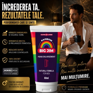 Gel De Mărire A Penisului Rainbow Big Jim 60ml Thumb 2